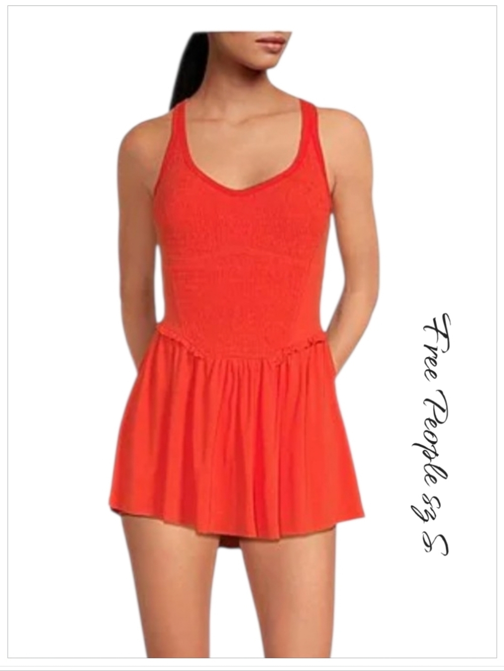NWT FP Movement Smockin Hot Dress sz S